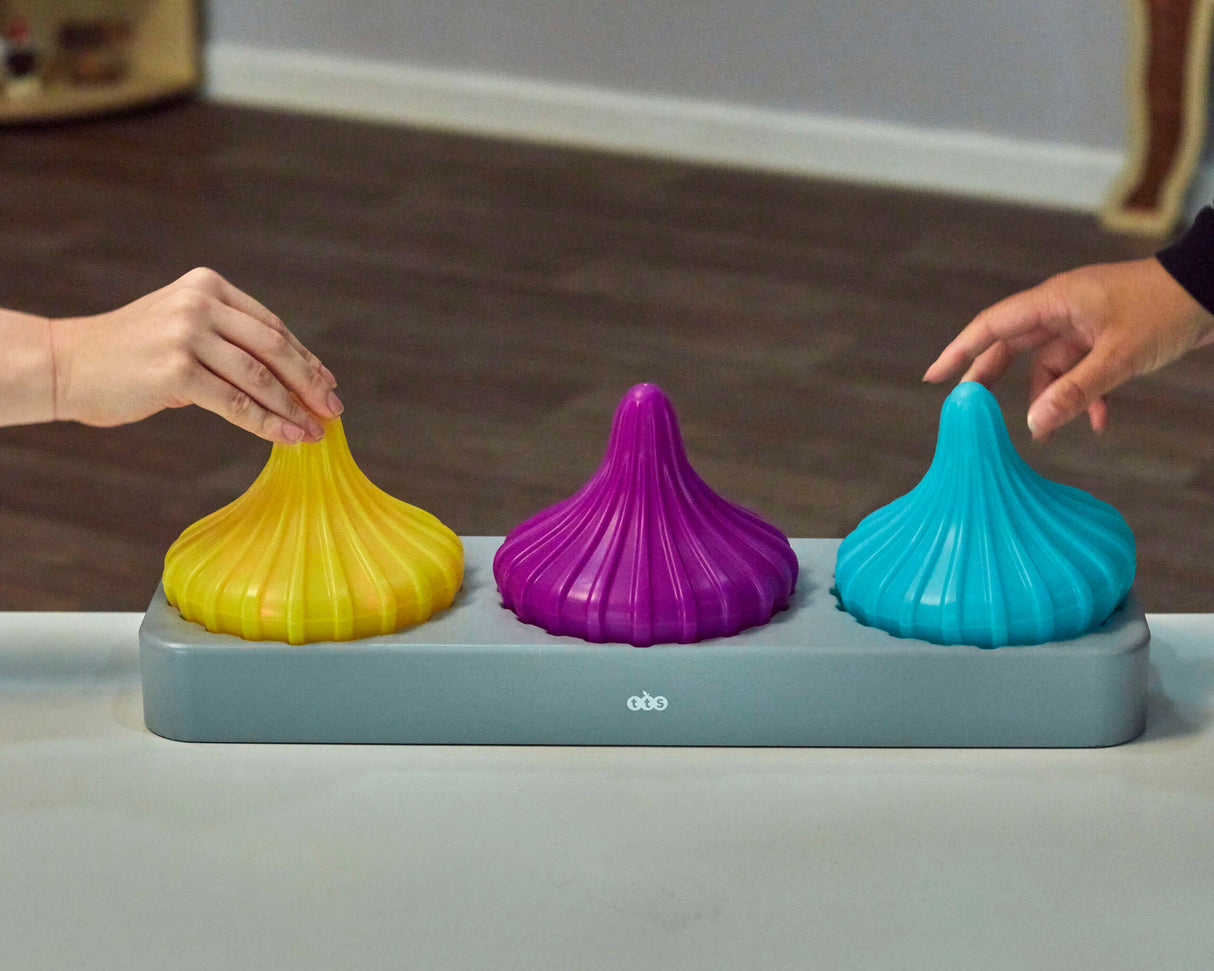 TTS Light Up Twist and Turn Spinning Tops EY10972B