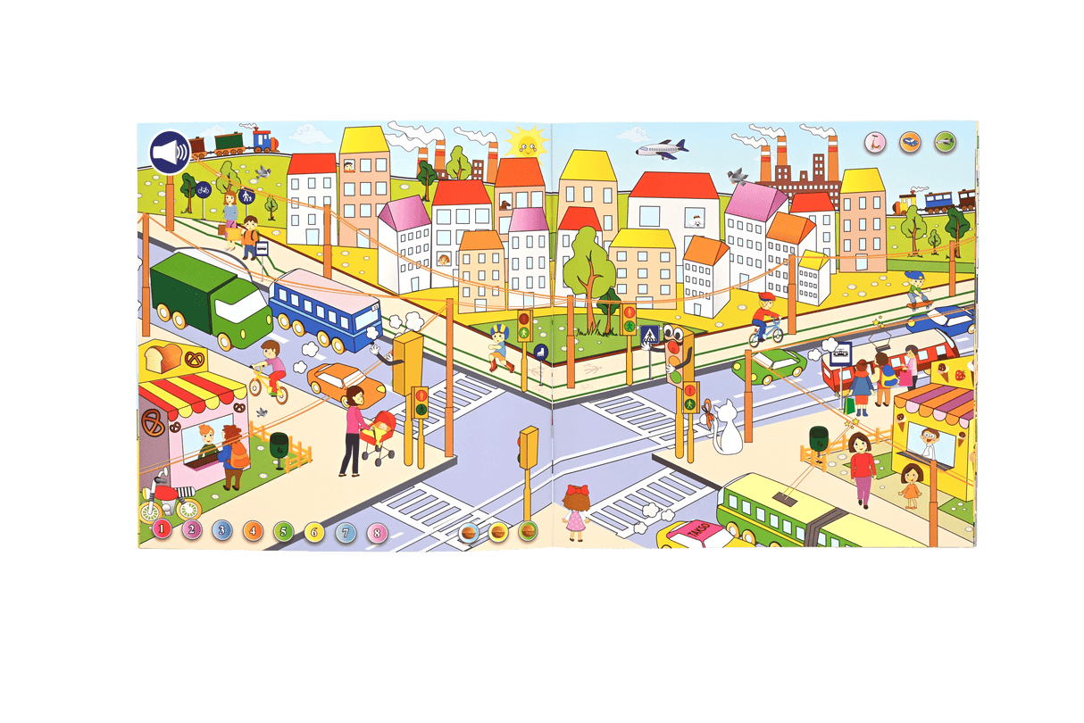 Geniuso MIIA rääkivad raamatud "Talus", "Linnas" ja kandekott 045208G