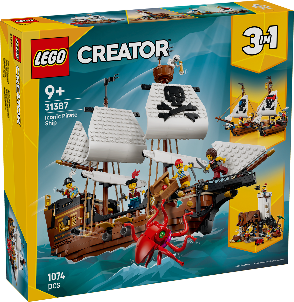 LEGO Creator Iconic Pirate Ship 31387L