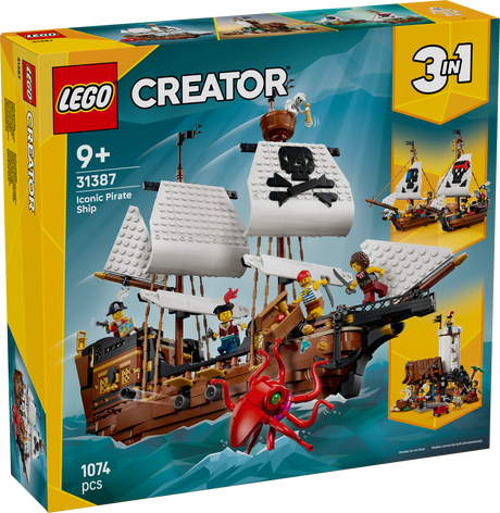 LEGO Creator Iconic Pirate Ship 31387L
