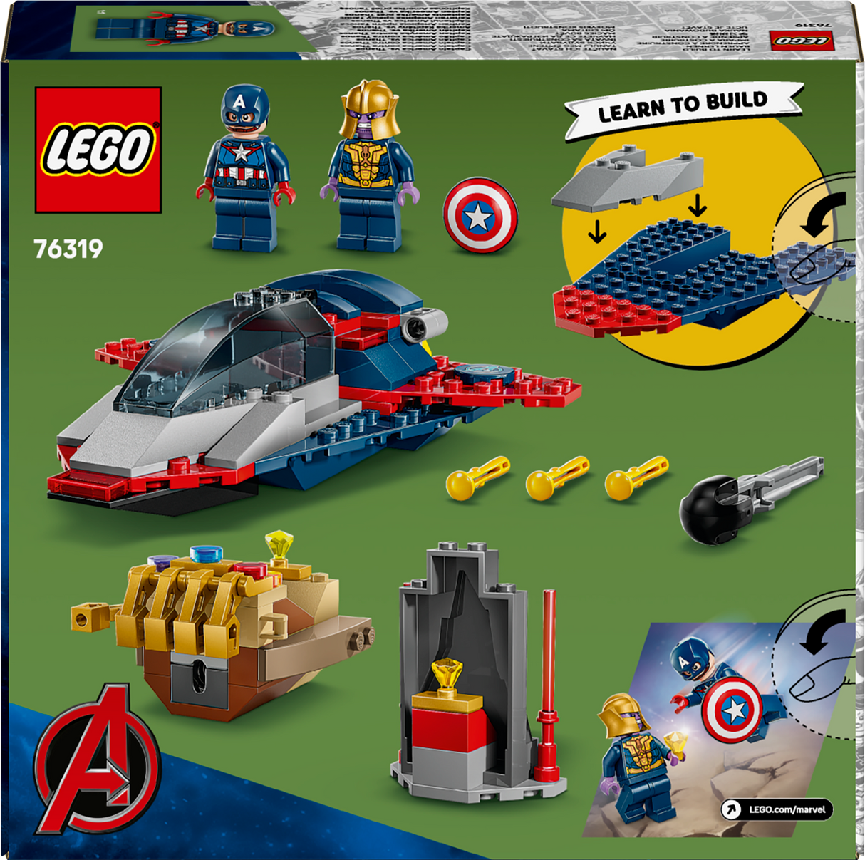 LEGO Super Heroes Captain America vs. Thanos 76319L