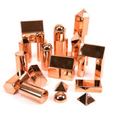 TTS Rose Gold Metallic 3D Shape Collection 32pcs EY10041B