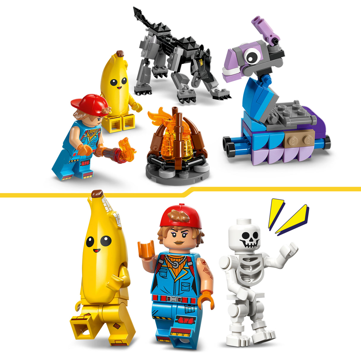 LEGO Fortnite Peely & Sparkplug's Camp 77075L