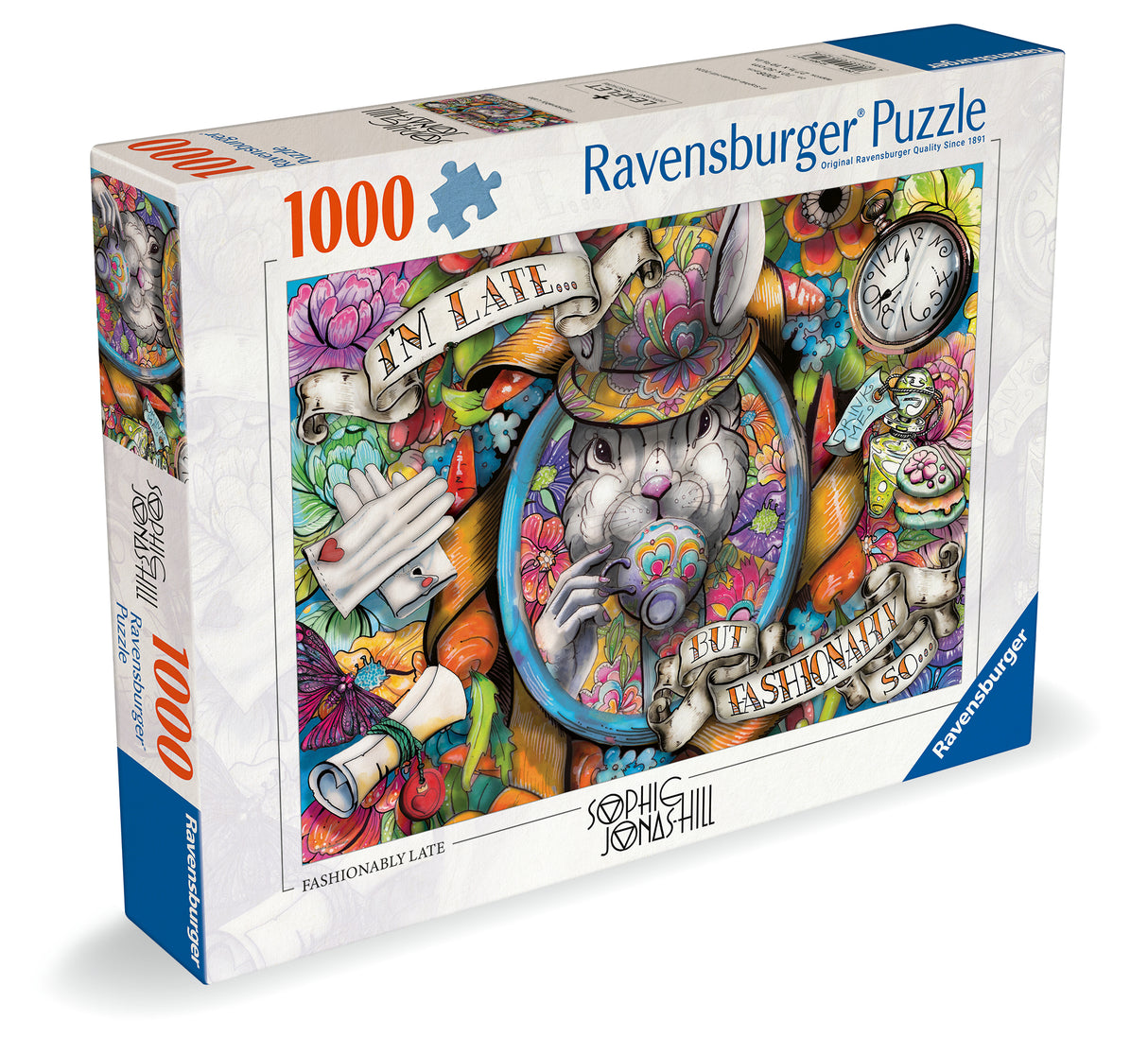 Ravensburger Puzzle 1000 Pieces: Fashionably Late 12001712V