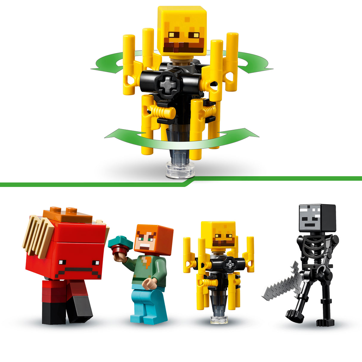 LEGO Minecraft The Nether Lava Battle 21266L