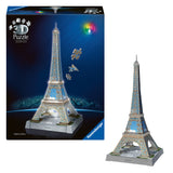Ravensburger 3D Puzzle With LED Light: Eiffel Tower 12008024V