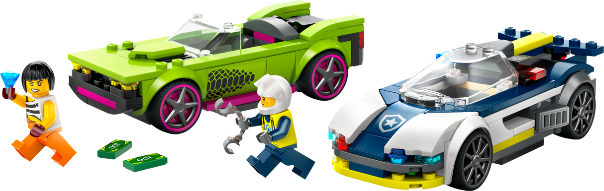 LEGO City Police Car and Muscle Car Chase 60415L