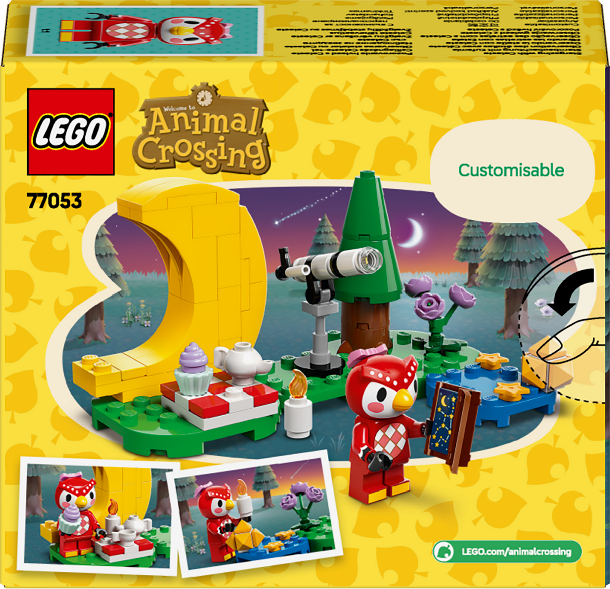 LEGO Animal Crossing Stargazing with Celeste 77053L