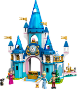 LEGO Disney Cinderella and Prince Charming's Castle 43206L
