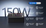USB Charging Station 150W 30-Port USB-C and USB-A B0FLCH1WYC