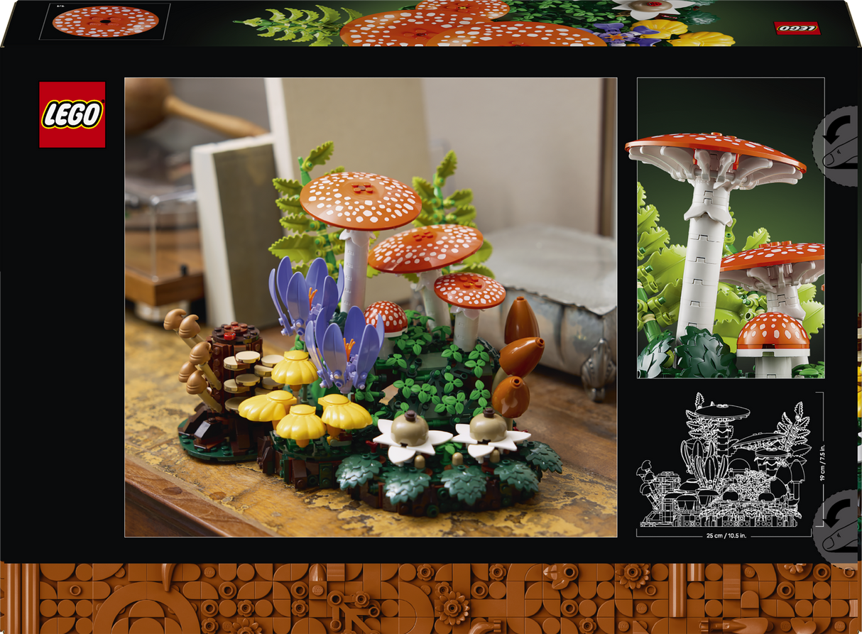 LEGO Botanicals Woodland Mushrooms 11505L