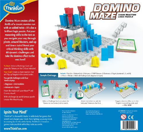 ThinkFun Board Game Domino Labyrinth 1012F