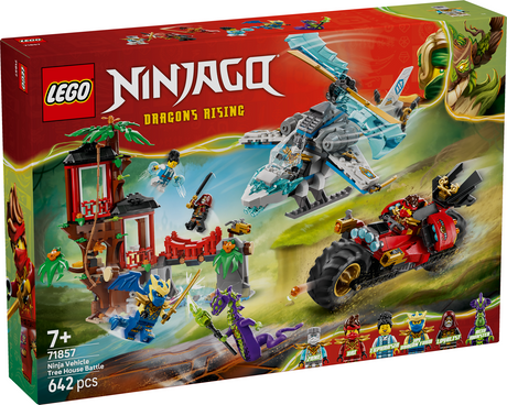 LEGO Ninjago Ninja Vehicle Tree House Battle 71857L