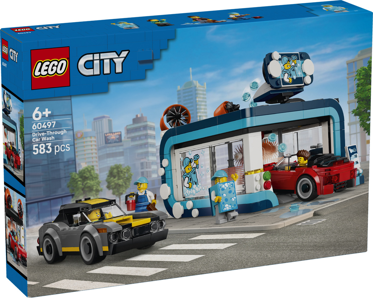 LEGO City Drive-Through Car Wash 60497L