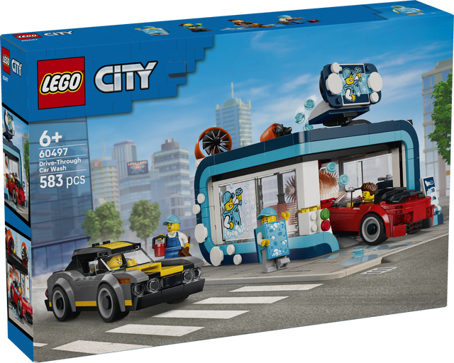 LEGO City Drive-Through Car Wash 60497L