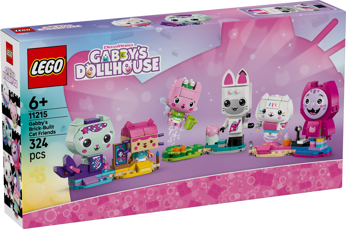 LEGO Gabby's Brick-Built Cat Friends 11215L