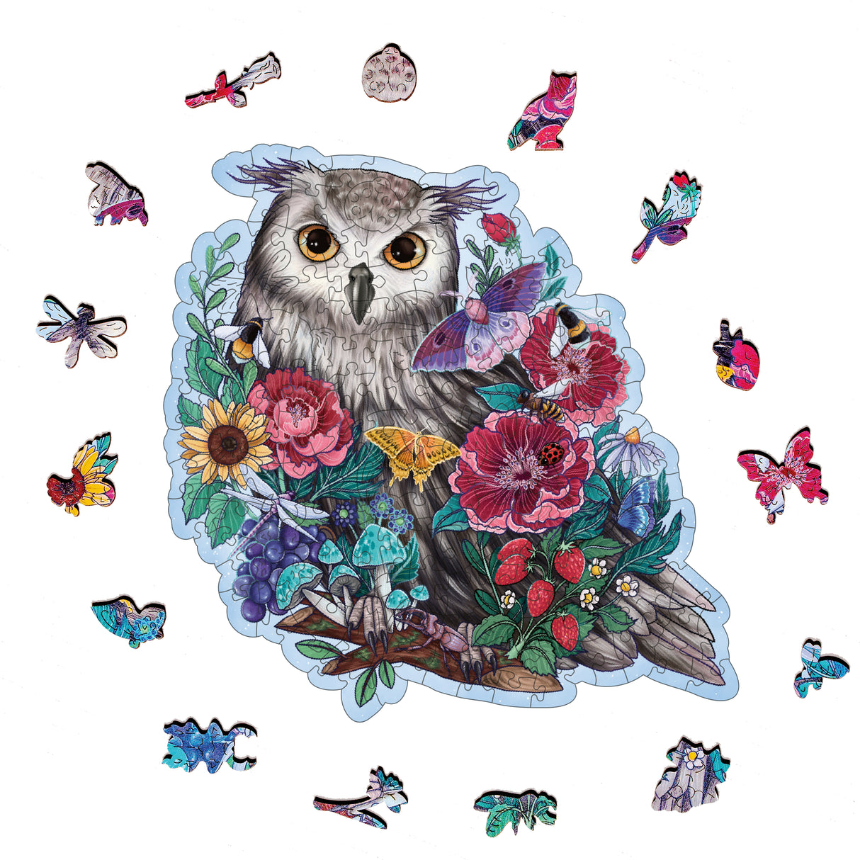 Ravensburger Wooden Puzzle 150 pc  Owl  175116V