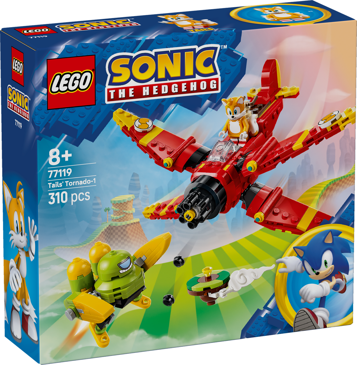 LEGO Sonic the Hedgehog Tails’ Tornado-1 77119L