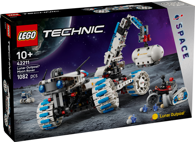 LEGO Technic Lunar Outpost Moon Rover Space Vehicle 42211L