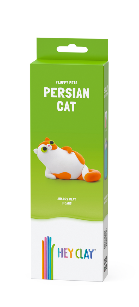 HEY CLAY Modeling Clay 3 pcs: Persian Cat 30113E