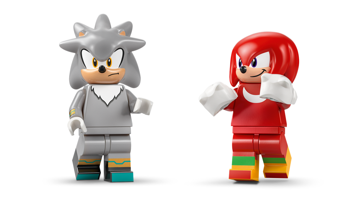 LEGO Sonic Silver's Car vs. Knuckles' Monster Truck 77118L