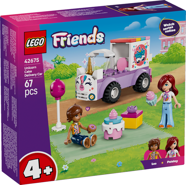 LEGO Friends Unicorn Cake Delivery Car 42675L