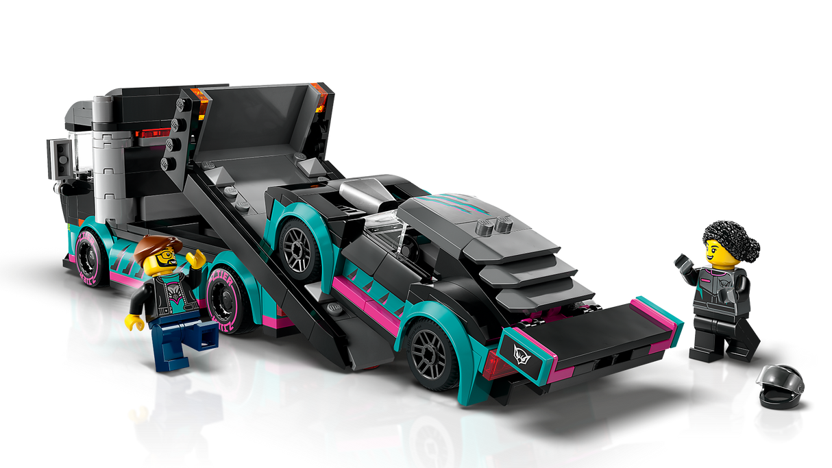 LEGO City Race Car and Car Carrier Truck 60406L