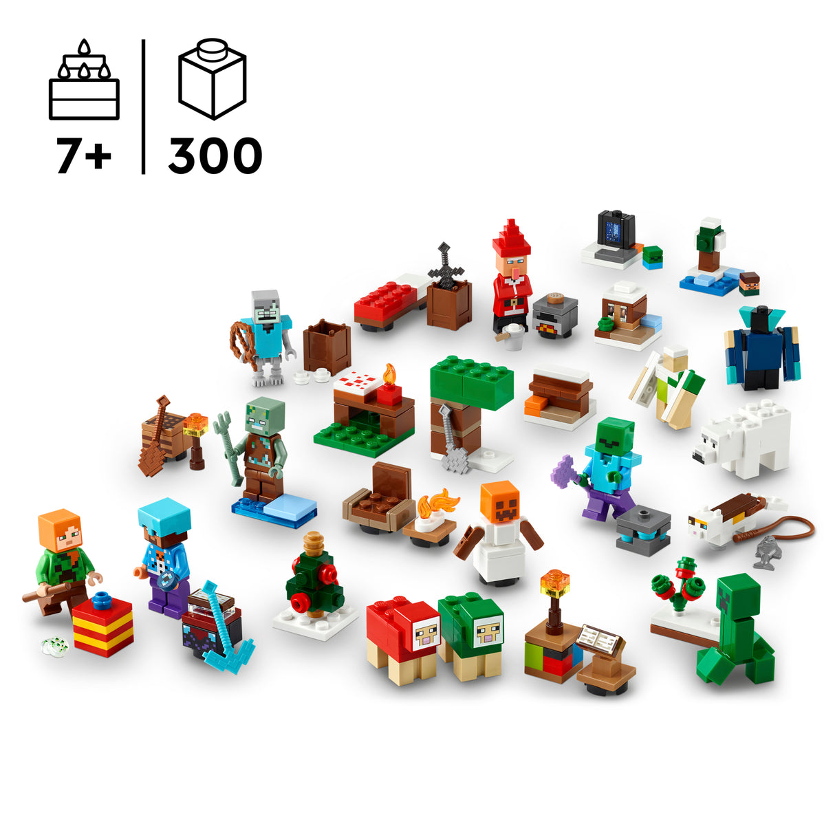 LEGO Minecraft Advent Calendar 2025 21280L