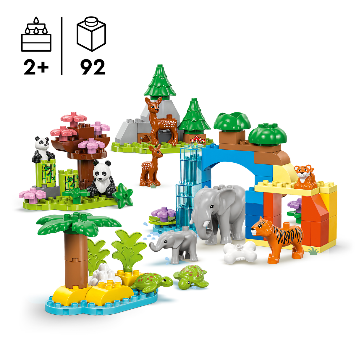 LEGO DUPLO 3in1 Wild Animal Families 10446L