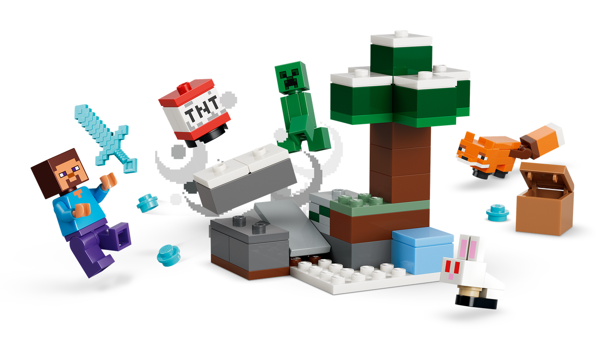 LEGO Minecraft Steve's Taiga Adventure 21583L