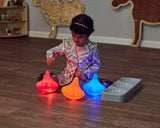 TTS Light Up Twist and Turn Spinning Tops EY10972B