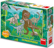 Dino Puzzle 24 pc, The world of dinosaurs 35028D