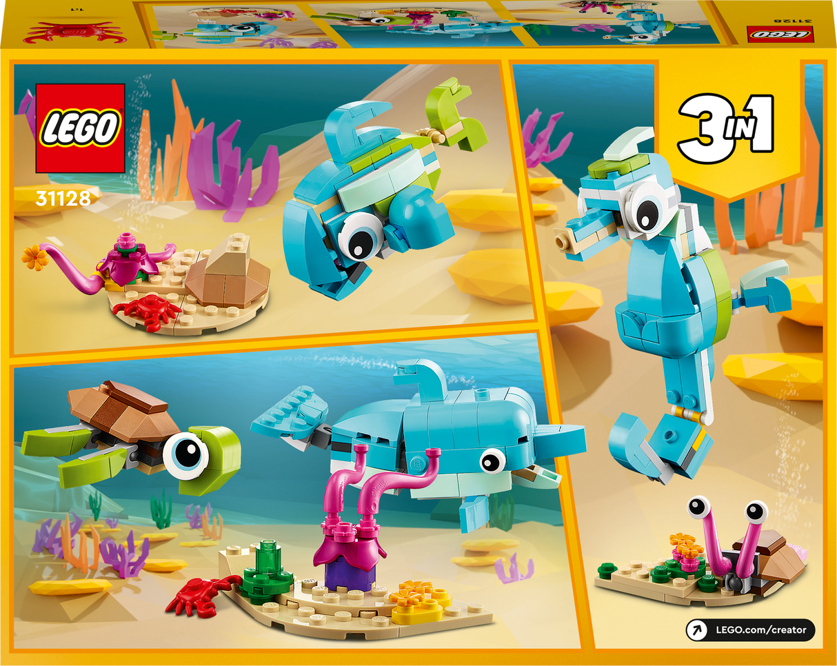 LEGO Creator  Dolphin and Turtle 31128L
