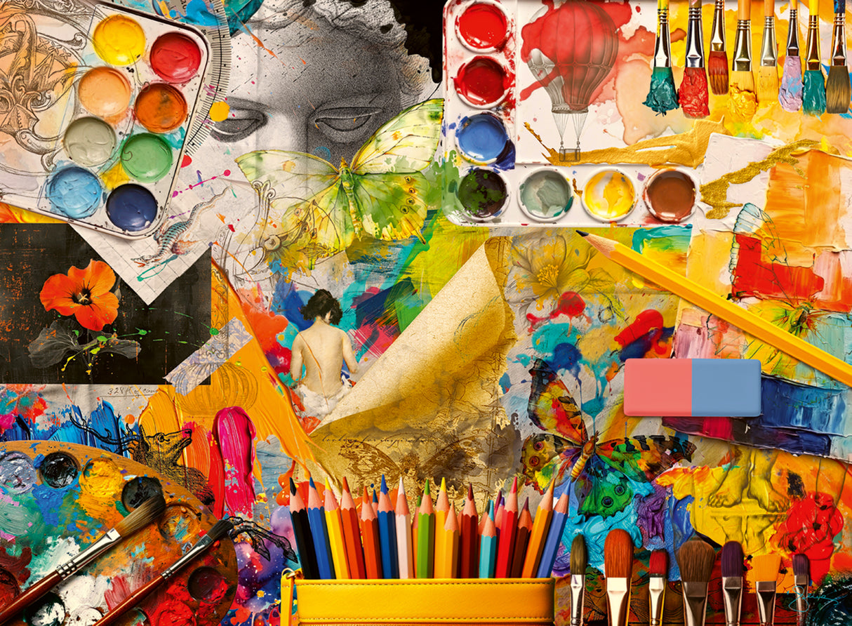 Ravensburger Puzzle 500 Pieces: Art Studio 12001845V