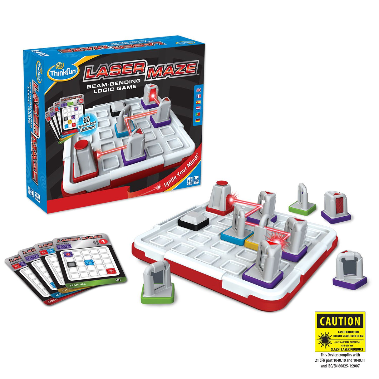 ThinkFun board game Laser Maze 76340F