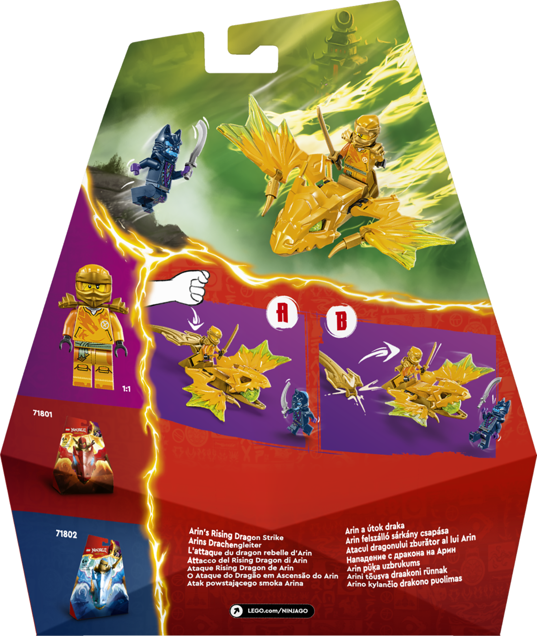 LEGO Ninjago Arin's Rising Dragon Strike 71803L