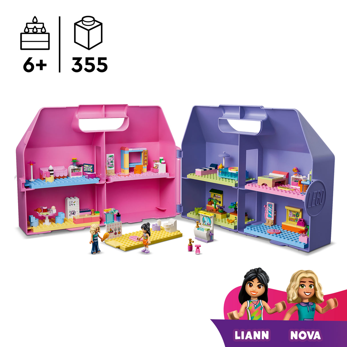 LEGO Friends reative Dollhouse Suitcase 42697L