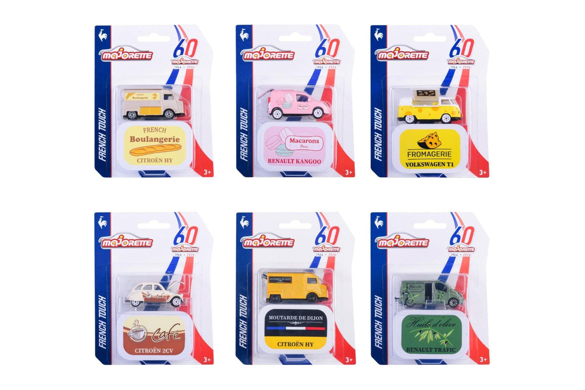 Simba Majorette Deluxe Cars: French Touch - 6 different 212055013B