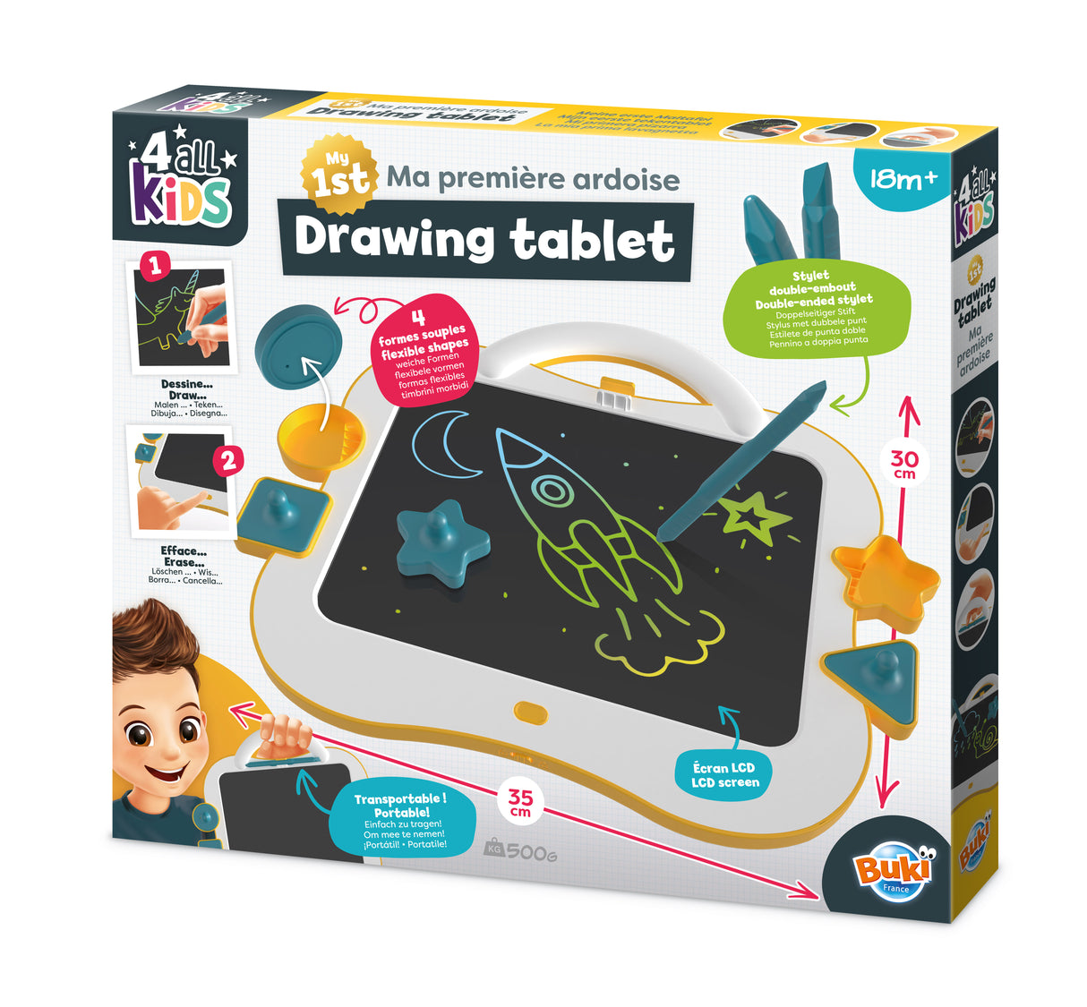 Buki My 1st Drawing Tablet FK014I