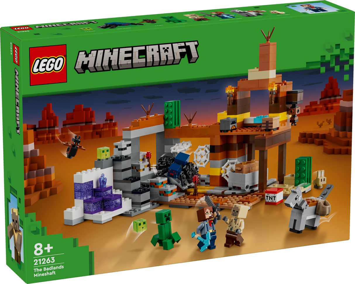 LEGO Minecraft The Badlands Mineshaft 21263L