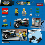 LEGO City Police Motorcycle Chase 60455L