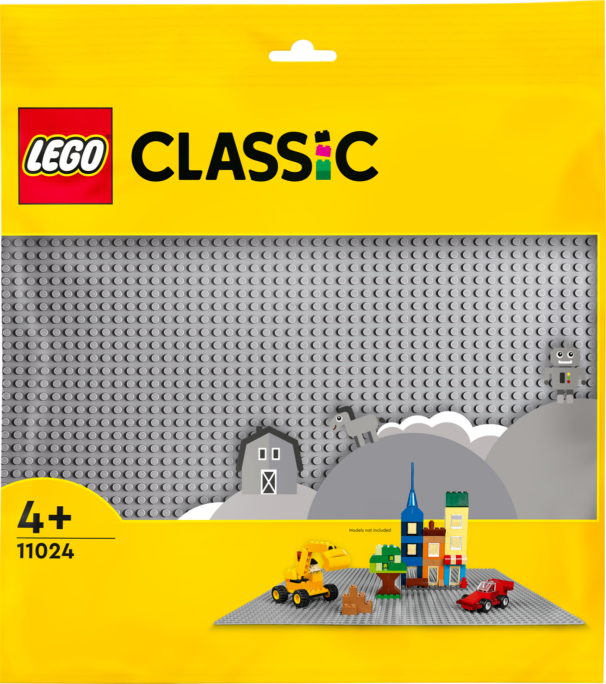 LEGO Classic Gray Baseplate 11024L