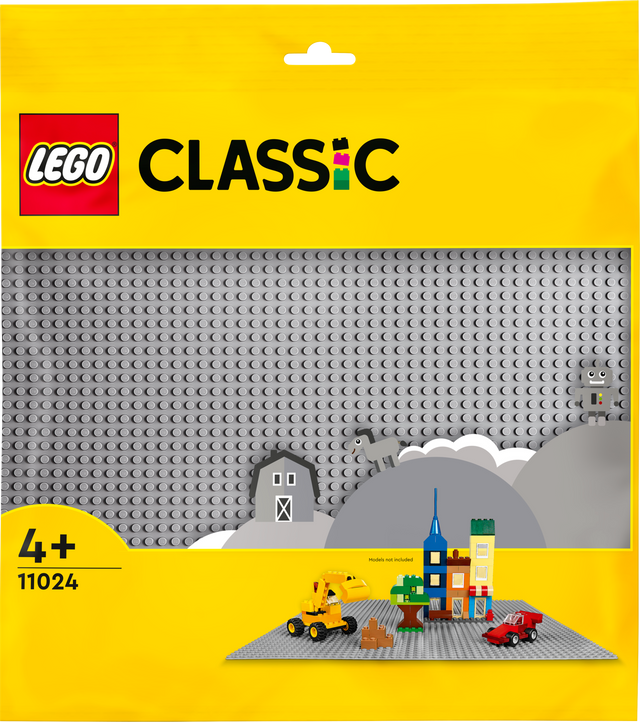 LEGO Classic Gray Baseplate 11024L