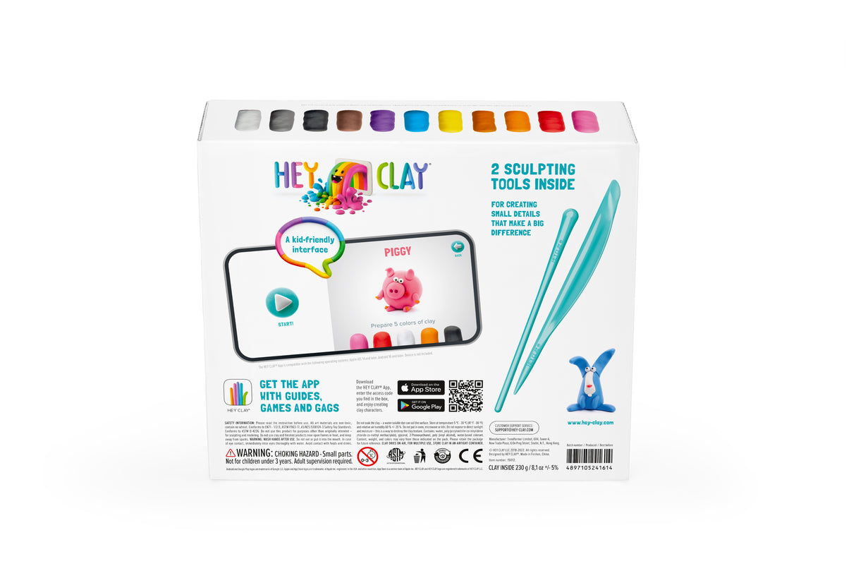 HEY CLAY Modeling Clay Animals  15012E