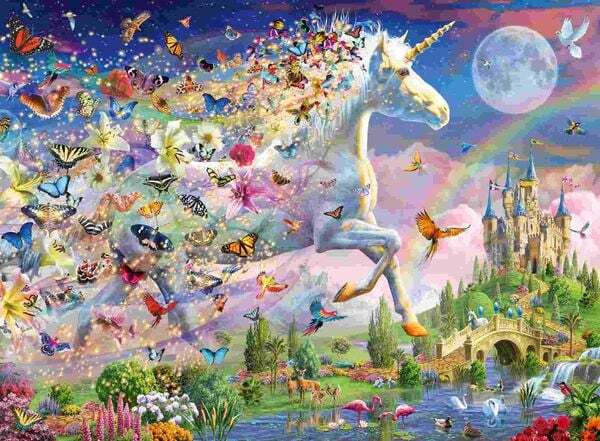 Ravensburger puzzle 200 pc Fairyland 12000872V
