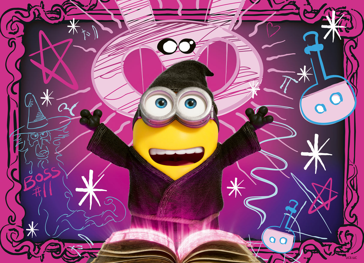 Ravensburger Puzzle 4x100 Pieces: Minions & Monsters Movie - Ooops 12004353V