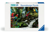 Ravensburger Puzzle 2000 Pieces: Colourful Parrots in The Jungle 171118V