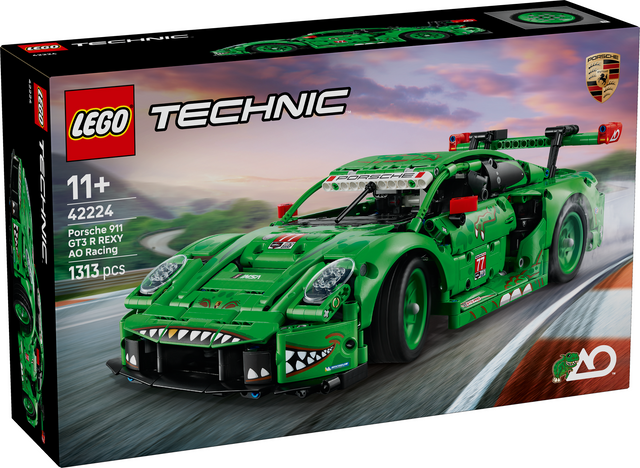 LEGO Technic Porsche 911 GT3 R REXY AO Racing Car 42224L