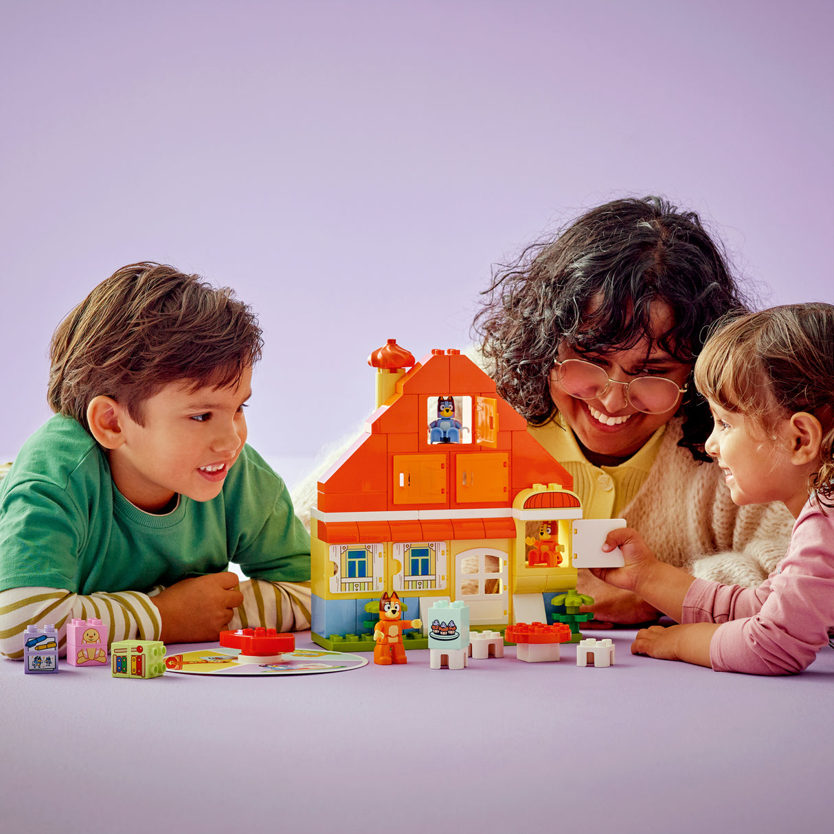 LEGO DUPLO Bluey's Family House with Memory Game 10459L