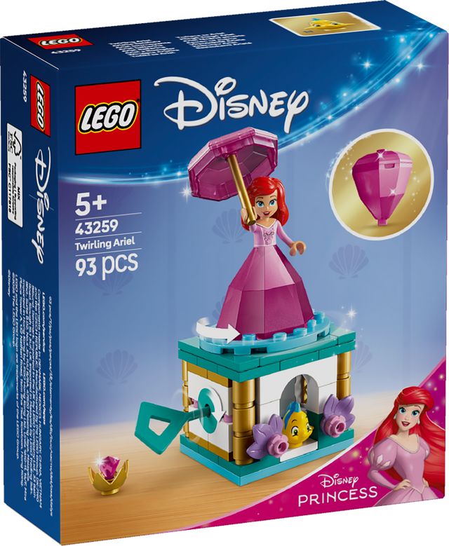 LEGO Disney Princess Twirling Ariel 43259L